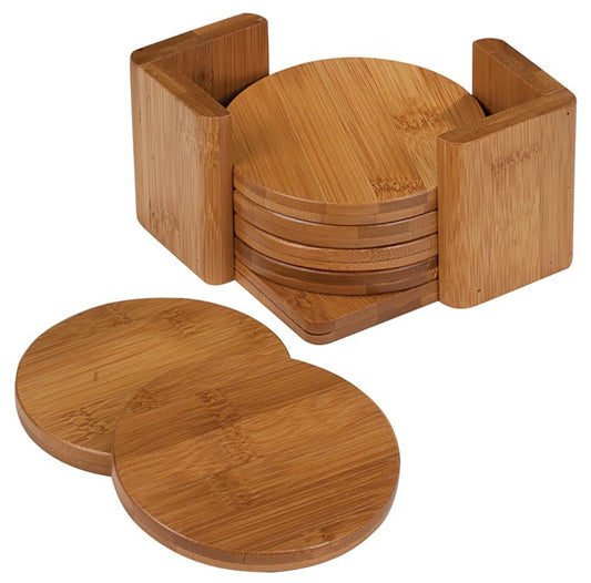 Bamboo Coasters 6-Coaster Set