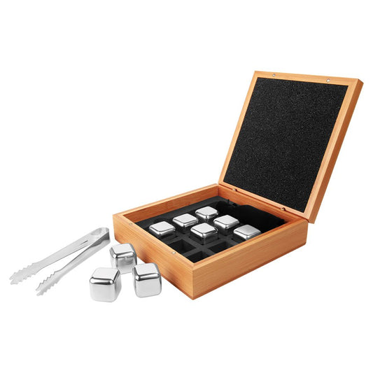 Bamboo Stainless Steel Stone Set