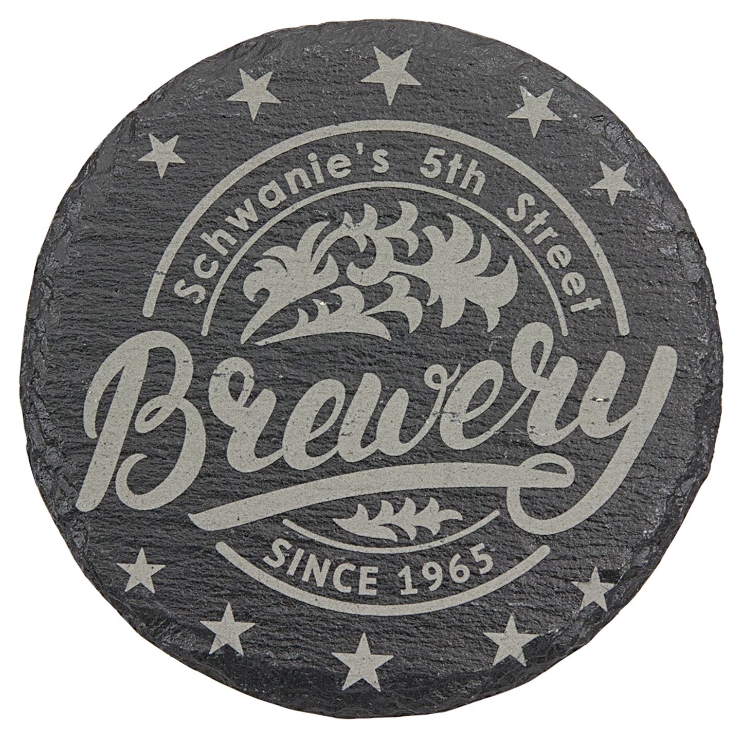 Slate Coaster Set-6 Piece