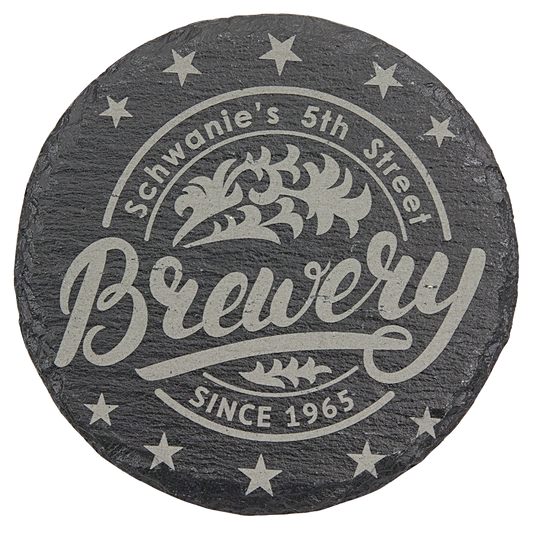 Slate Coaster Set-6 Piece