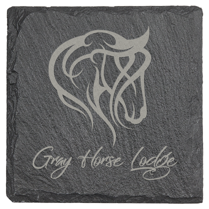 Slate Coaster Set-6 Piece